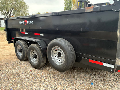 2026 Texas Pride 7x14x3 16k BP Dump
