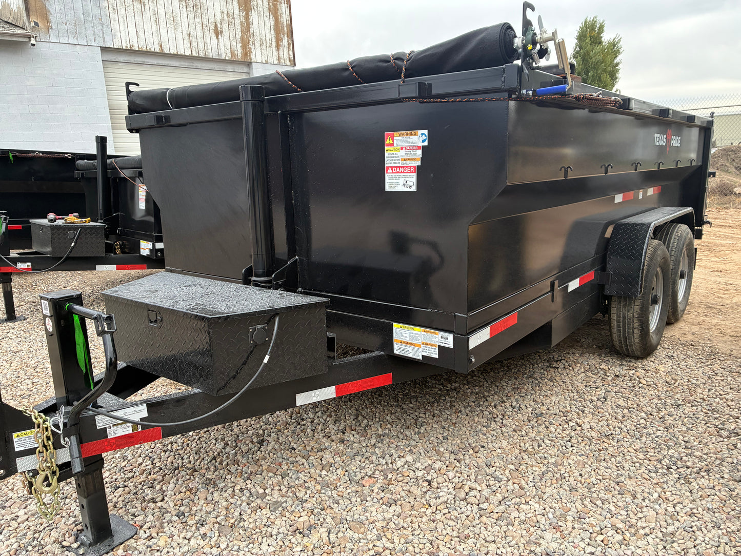 2026 Texas Pride 7x14x3 16k BP Dump