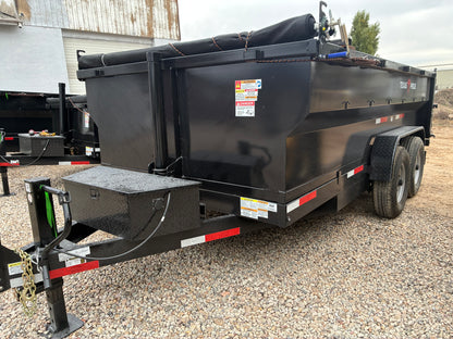2026 Texas Pride 7x14x3 16k BP Dump