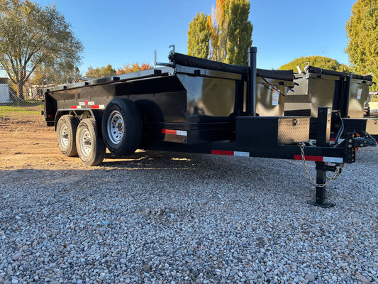 2026 Texas Pride 7x14x2 14k BP Dump