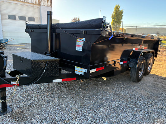 2026 Texas Pride 7x14x2 14k BP Dump Tarp included