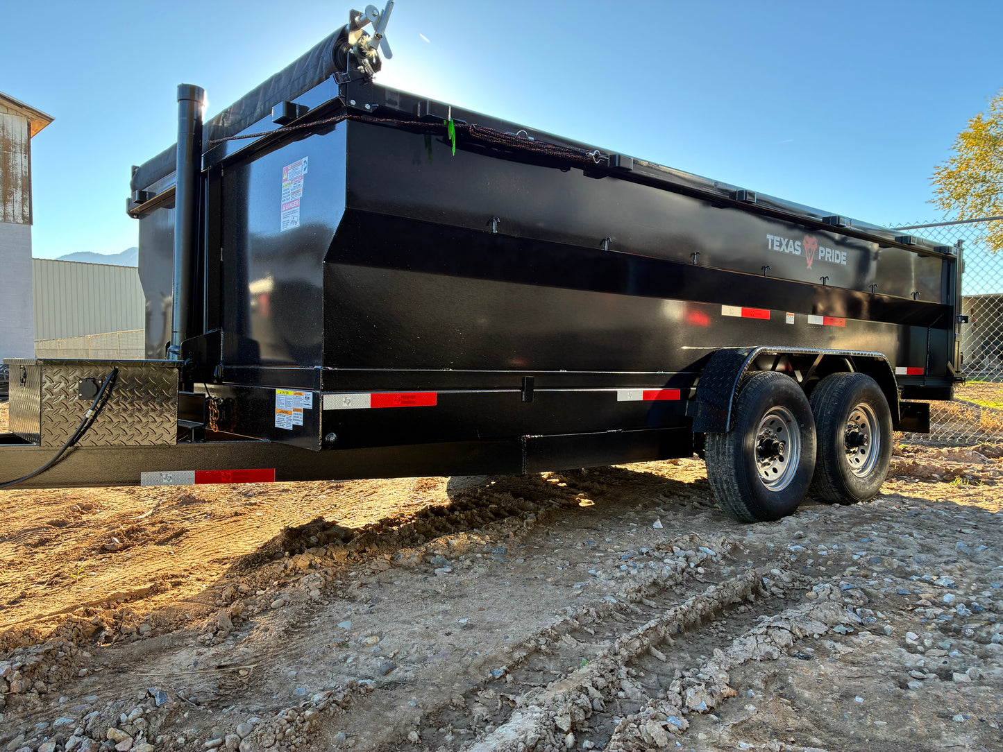 2026 Texas Pride 7x16x3 16k BP Dump