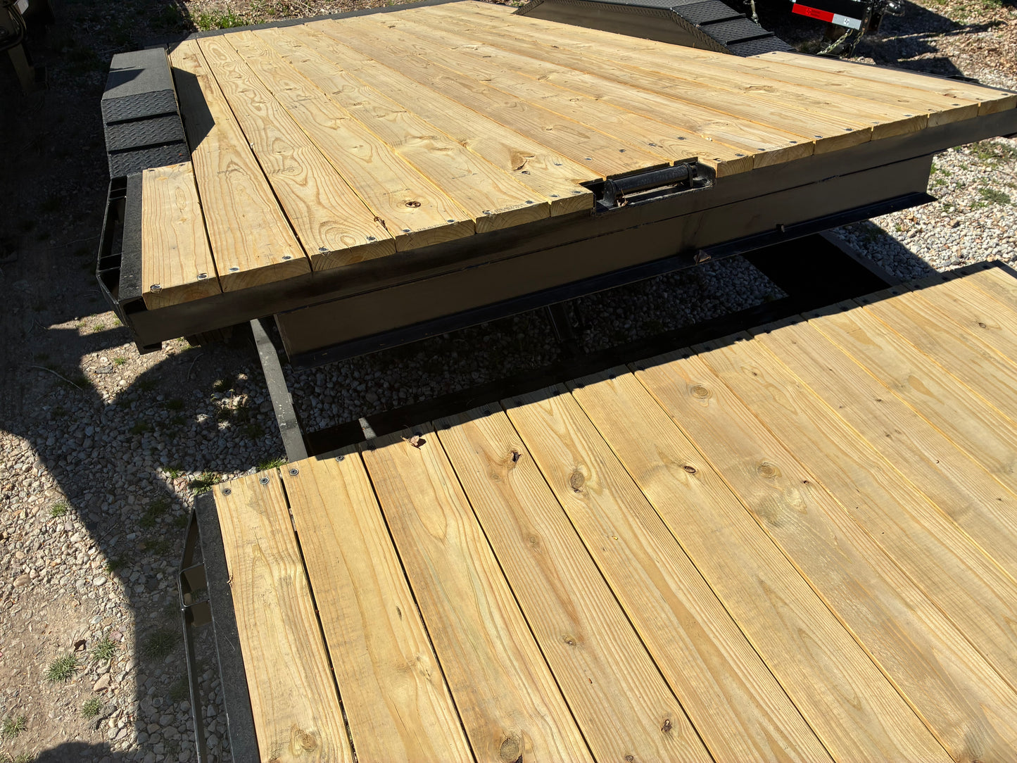 2026 Texas Pride 18k Wide Deck Lowboy Gravity Tilt BP Trailer GN