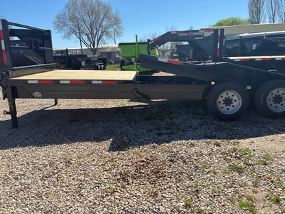 2026 Texas Pride 18k Wide Deck Lowboy Gravity Tilt BP Trailer GN