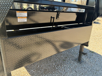 2026 Texas Pride 18k Wide Deck Lowboy Gravity Tilt BP Trailer GN