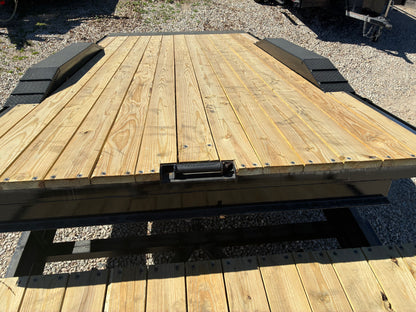 2026 Texas Pride 14k Wide Deck Lowboy Gravity Tilt BP Trailer