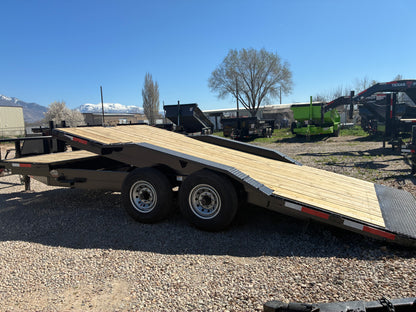 2026 Texas Pride 14k Wide Deck Lowboy Gravity Tilt BP Trailer
