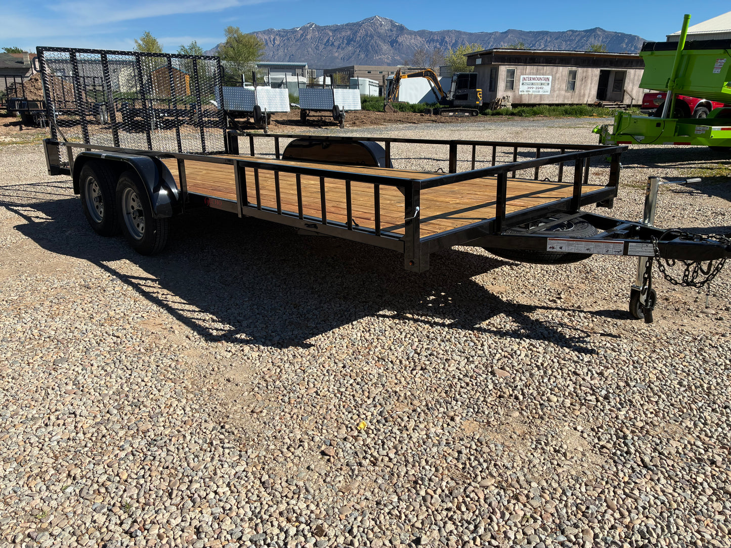 2026 Echo 7x17 Tandem Axle w/Side Ramps