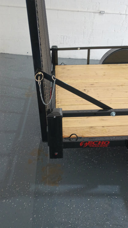 2025 Echo 7x14 Tandem Axle w/Removeable Side Ramps
